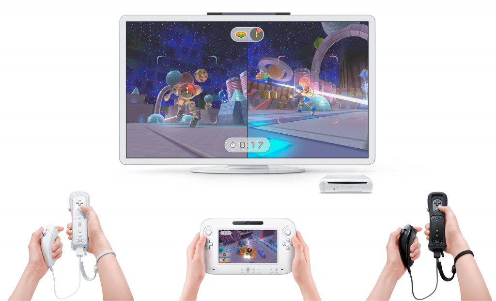 Wii U: Na toll. Gespielt wird mit maximal einem Controller.
