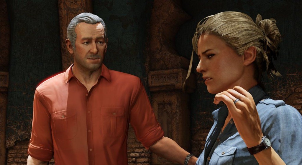 Da! Rechts im Bild! Das ist Elena. Von der kann sich Nathan irgendwie auch nicht trennen... (Foto: Naughty Dog)