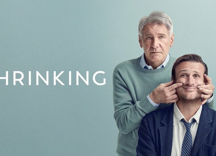 Poster für Shrinking mit Harrison Ford und Jason Segel